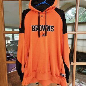 Cleveland Browns NFL Men's Drawstring Hoodie Pullover Size 3XL